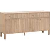 Highland Media Sideboard in Natural Oak Finish 5264.NAT-OAK